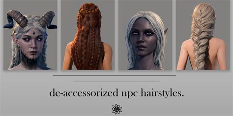 baldur's gate hair mods|Vessnelle's Hair Collection at Baldur's Gate 3 Nexus .